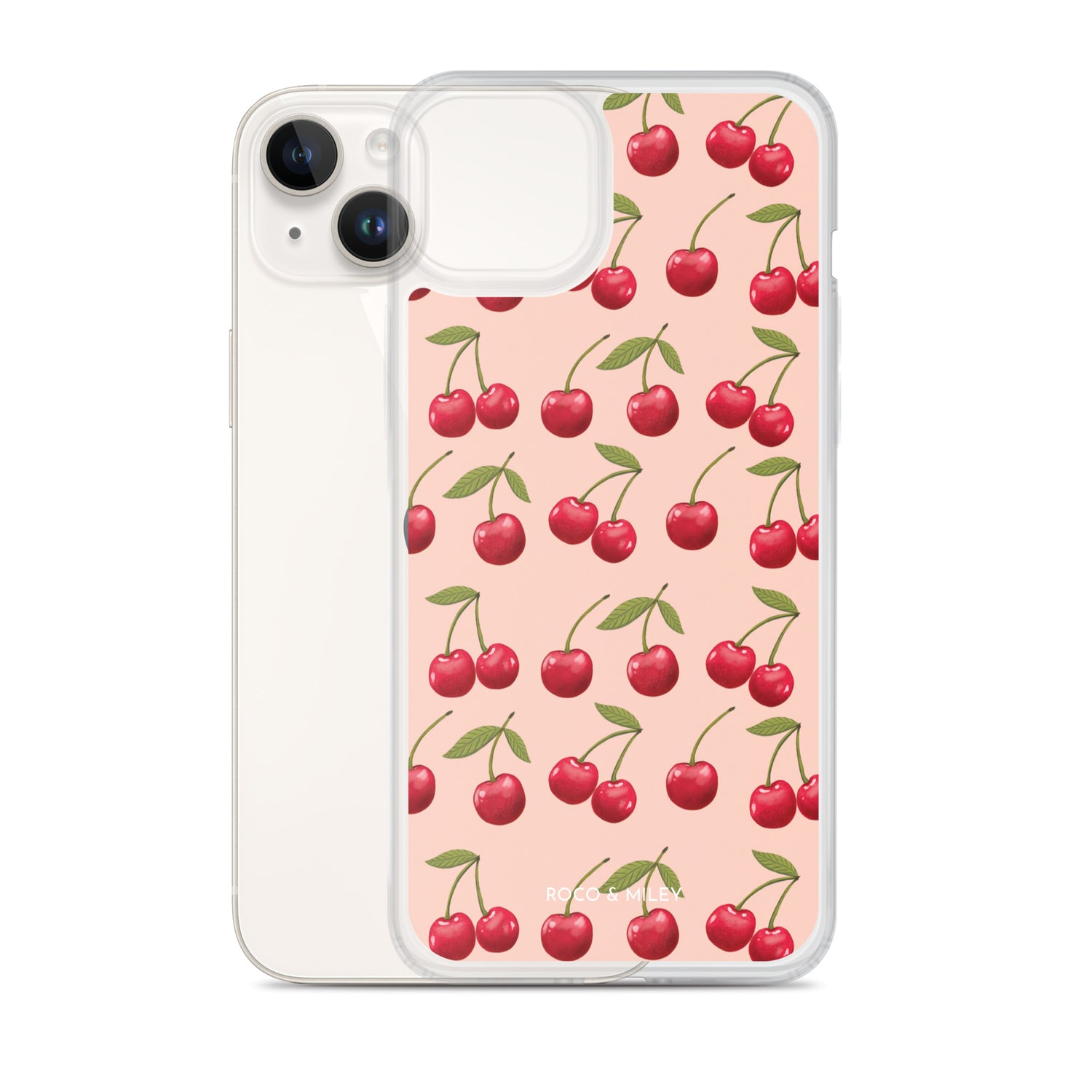 Cherry Boulevard - Clear Case for iPhone