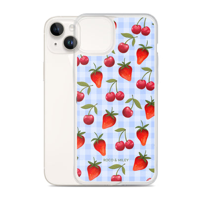 Cherries and Berries - Clear Case for iPhone