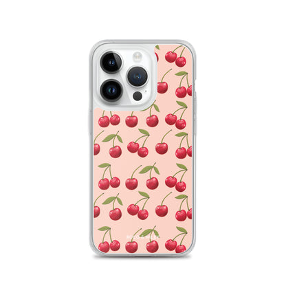 Cherry Boulevard - Clear Case for iPhone