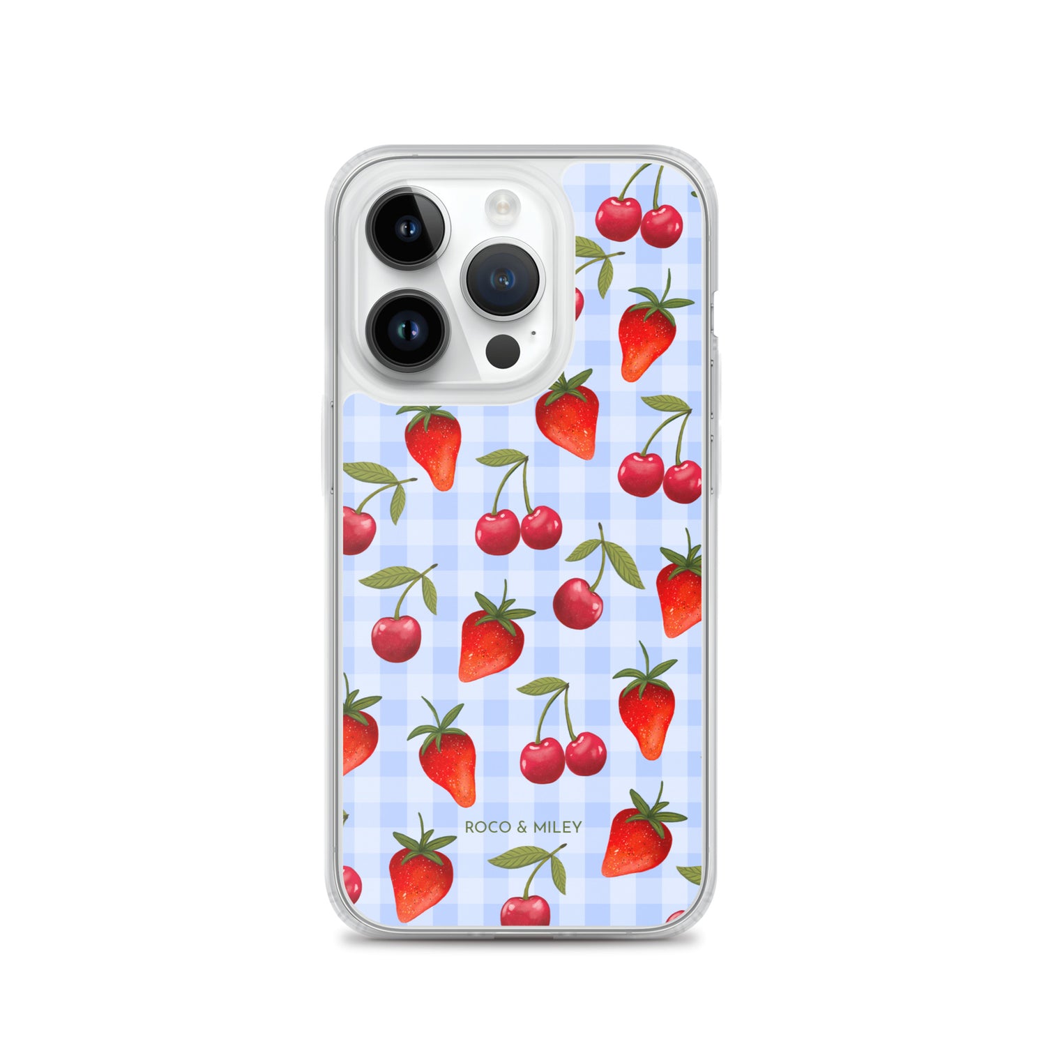 Cherries and Berries - Clear Case for iPhone