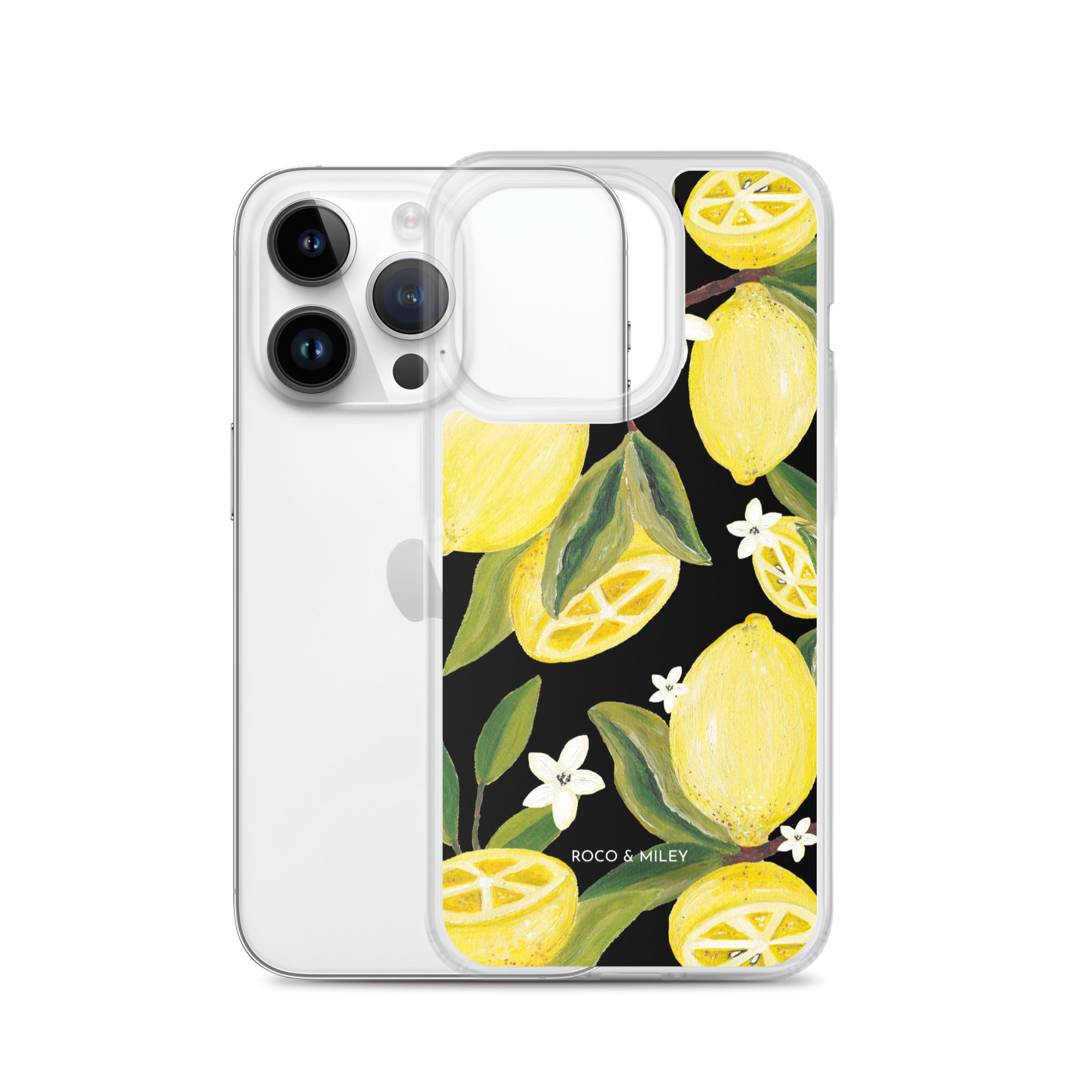 Lemon Garden - Clear Case for iPhone