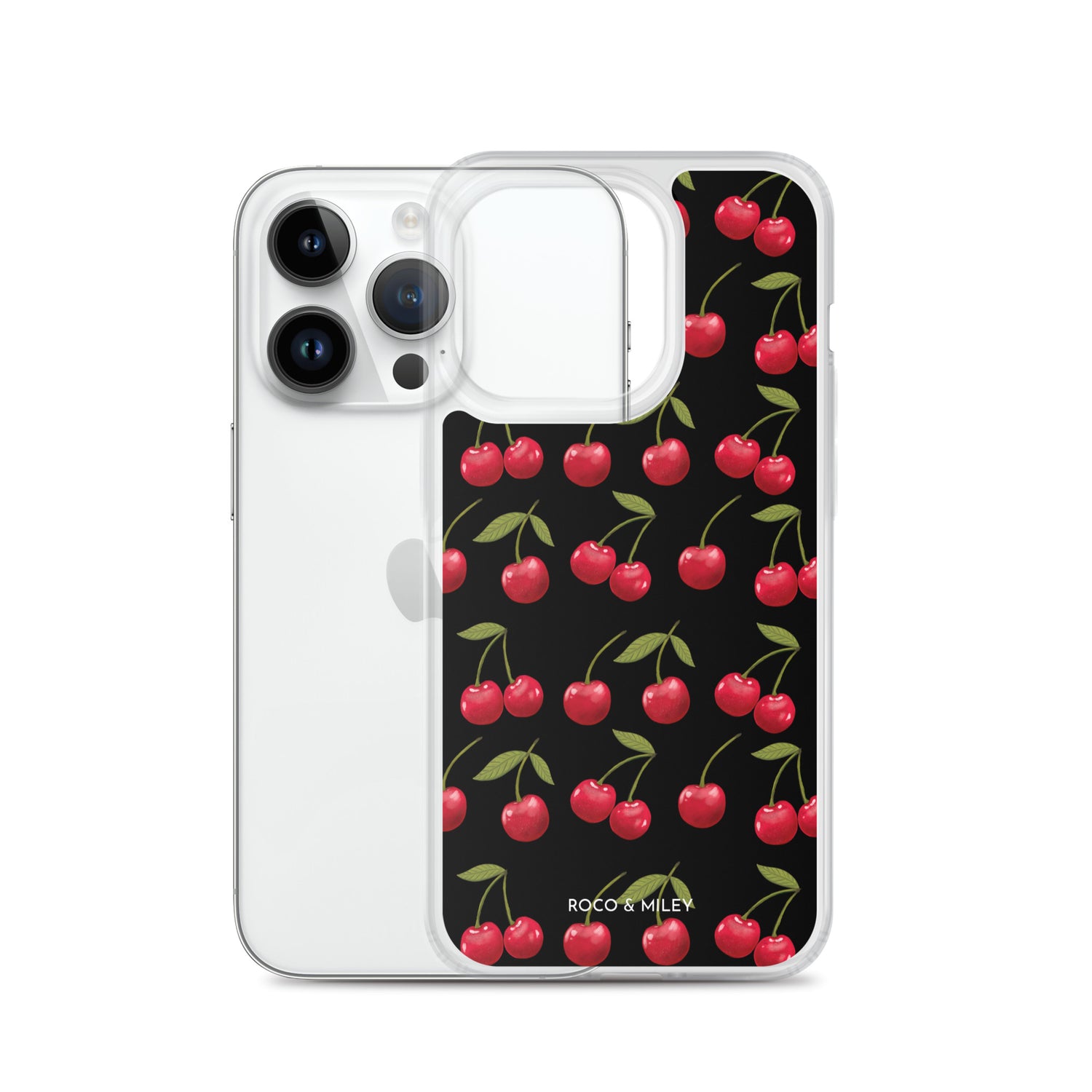 Cherry Avenue - Clear Case for iPhone