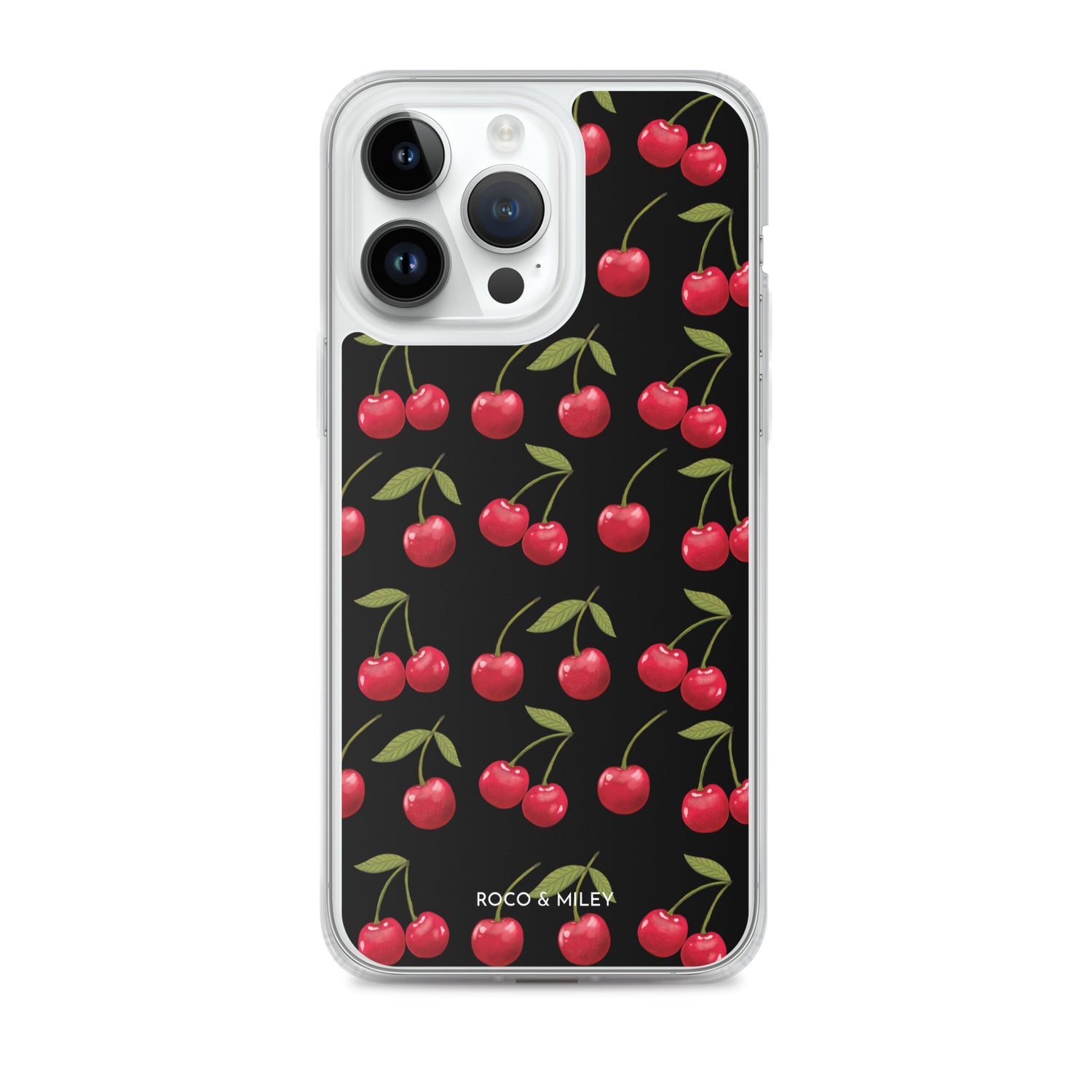 Cherry Avenue - Clear Case for iPhone