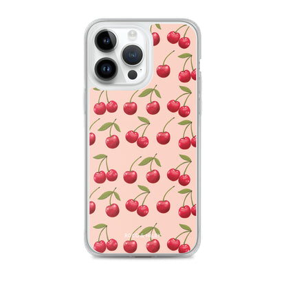 Cherry Boulevard - Clear Case for iPhone