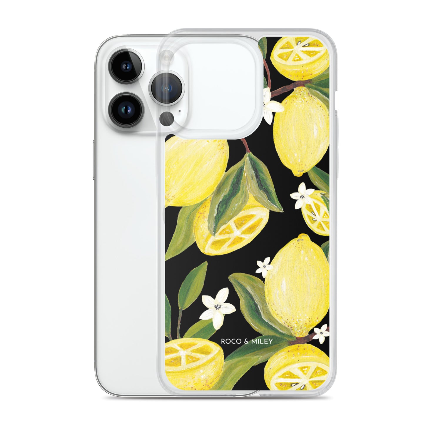 Lemon Garden - Clear Case for iPhone