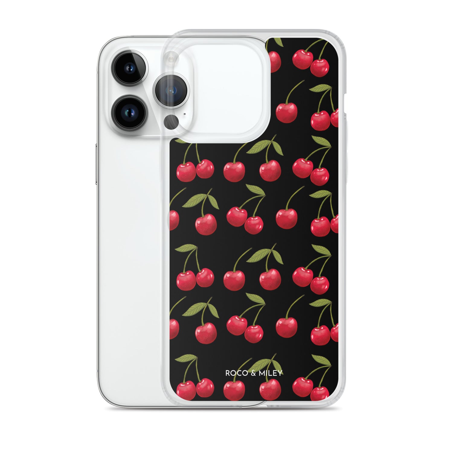 Cherry Avenue - Clear Case for iPhone