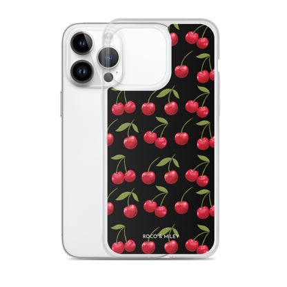 Cherry Avenue - Clear Case for iPhone