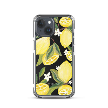 Lemon Garden - Clear Case for iPhone