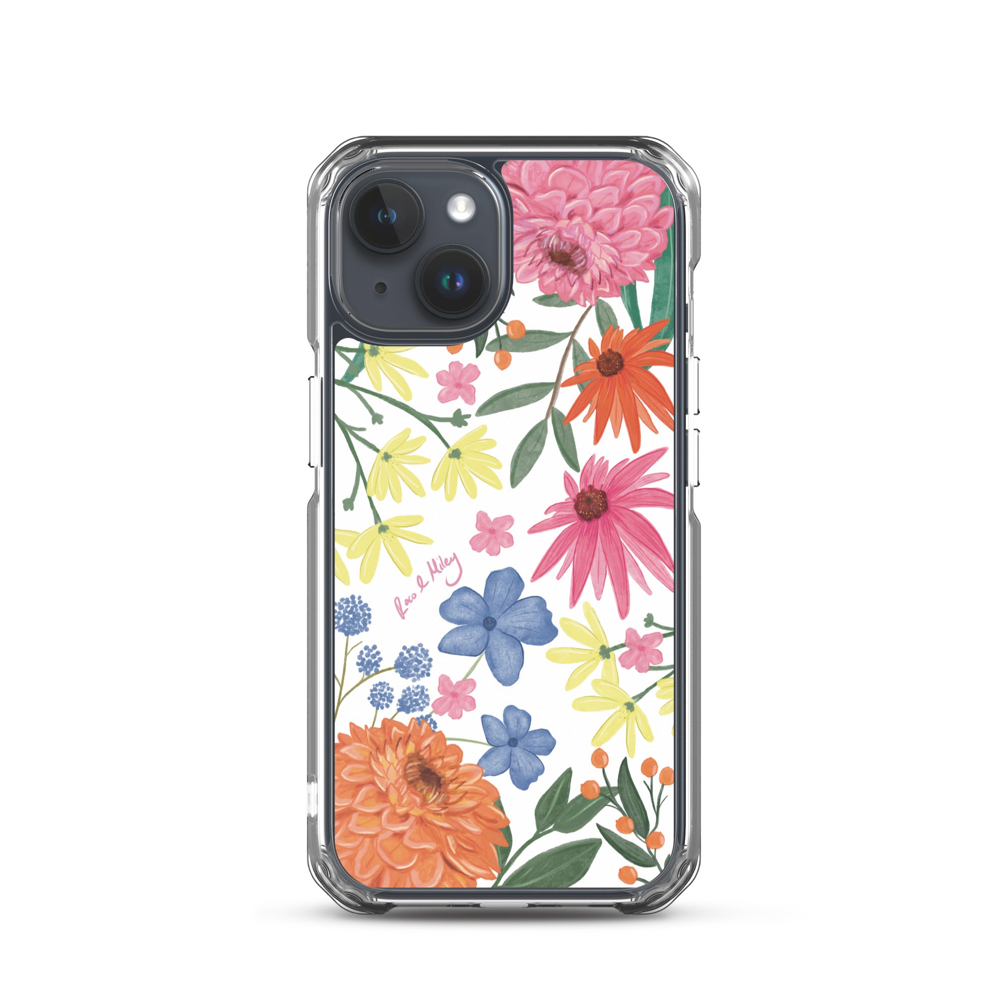 Wildflower - Clear Case for iPhone