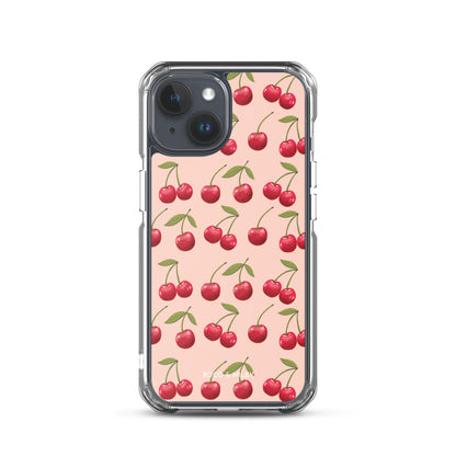 Cherry Boulevard - Clear Case for iPhone