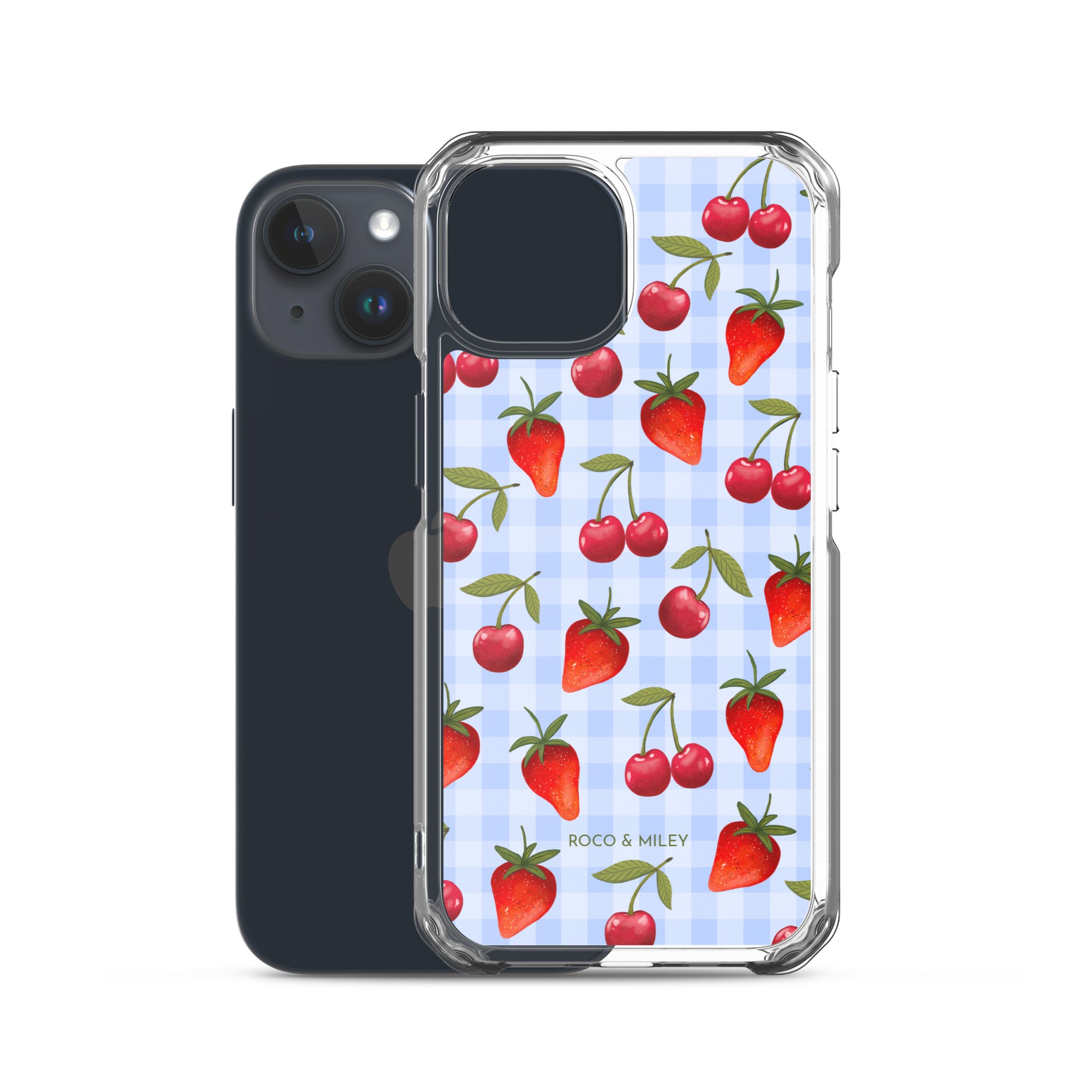 Cherries and Berries - Clear Case for iPhone