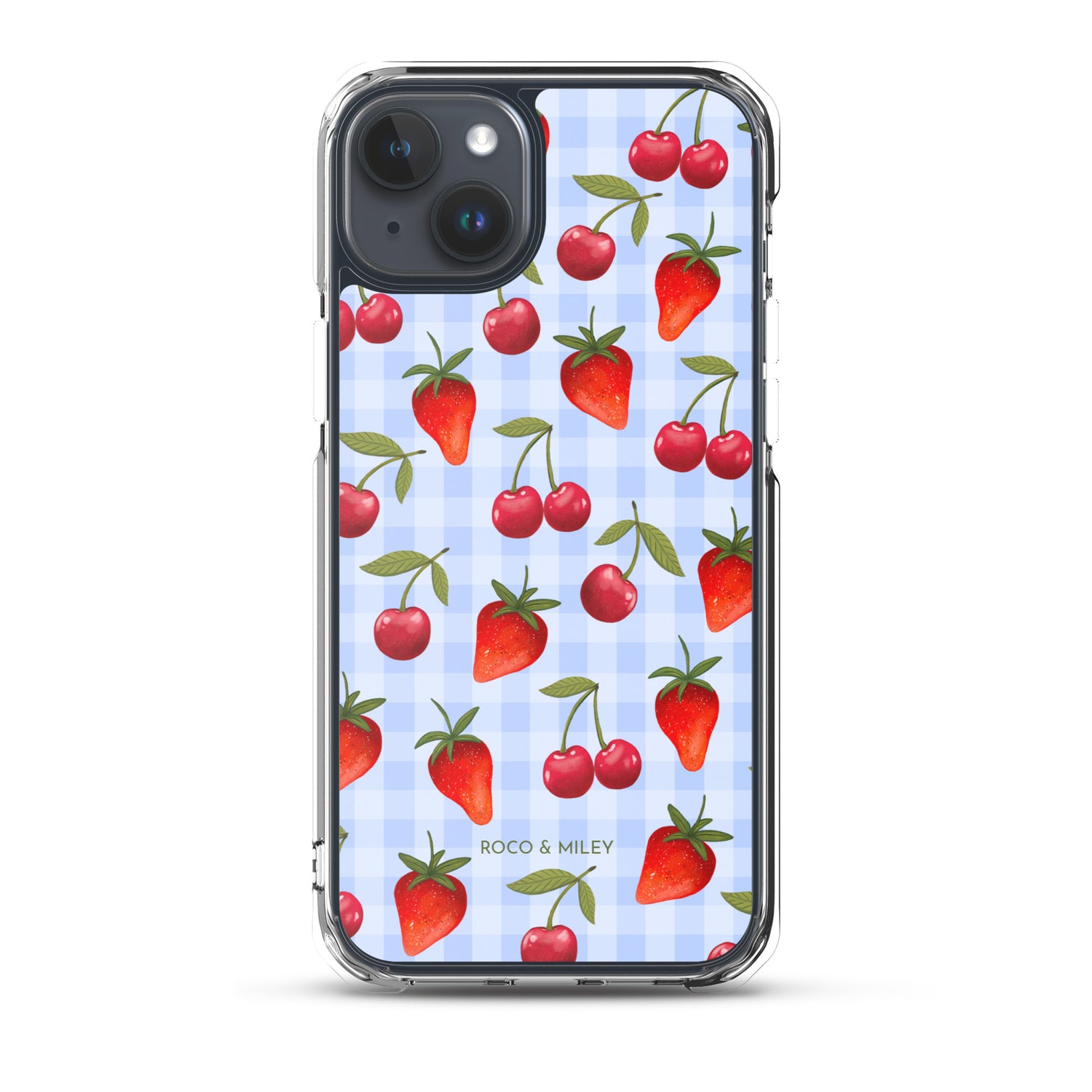 Cherries and Berries - Clear Case for iPhone