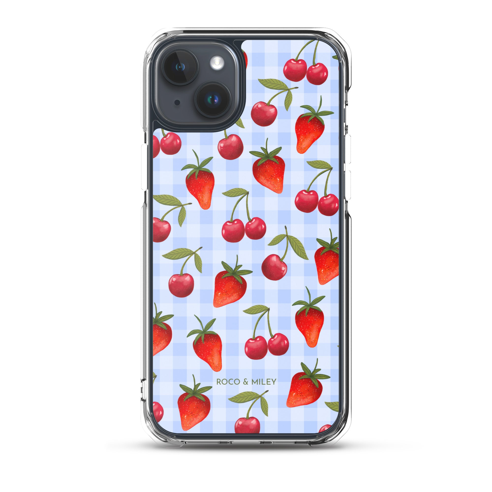 Cherries and Berries - Clear Case for iPhone