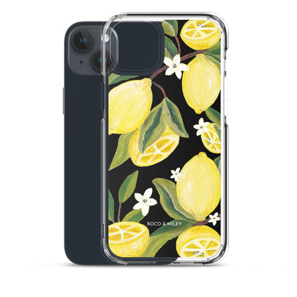 Lemon Garden - Clear Case for iPhone