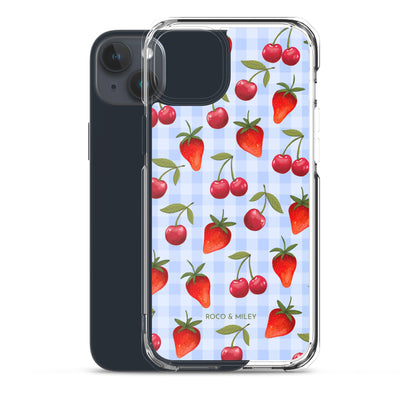 Cherries and Berries - Clear Case for iPhone