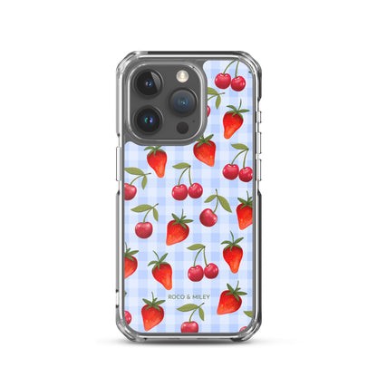 Cherries and Berries - Clear Case for iPhone