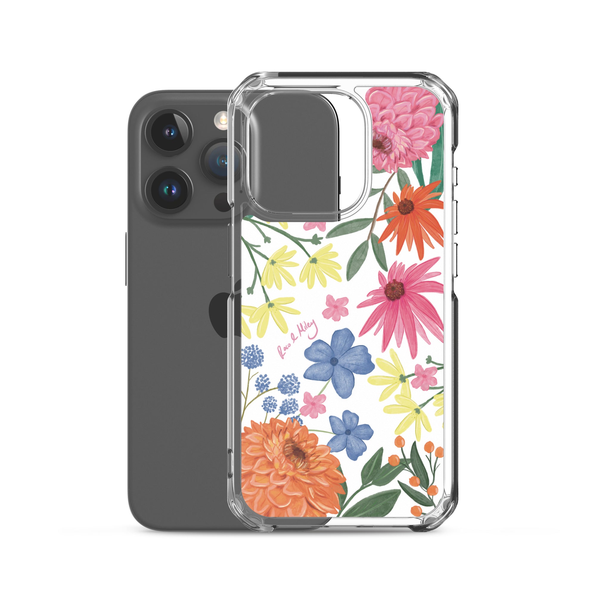 Wildflower - Clear Case for iPhone