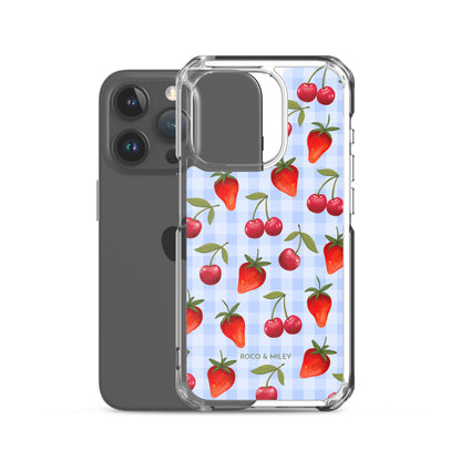 Cherries and Berries - Clear Case for iPhone