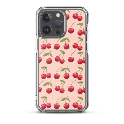 Cherry Boulevard - Clear Case for iPhone