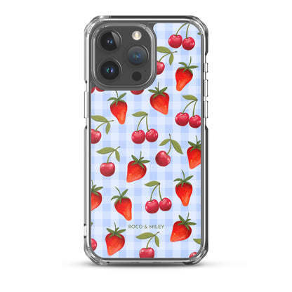 Cherries and Berries - Clear Case for iPhone