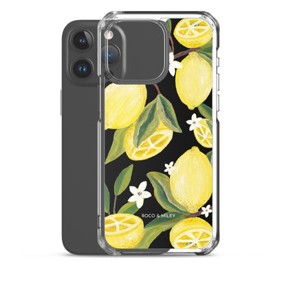 Lemon Garden - Clear Case for iPhone