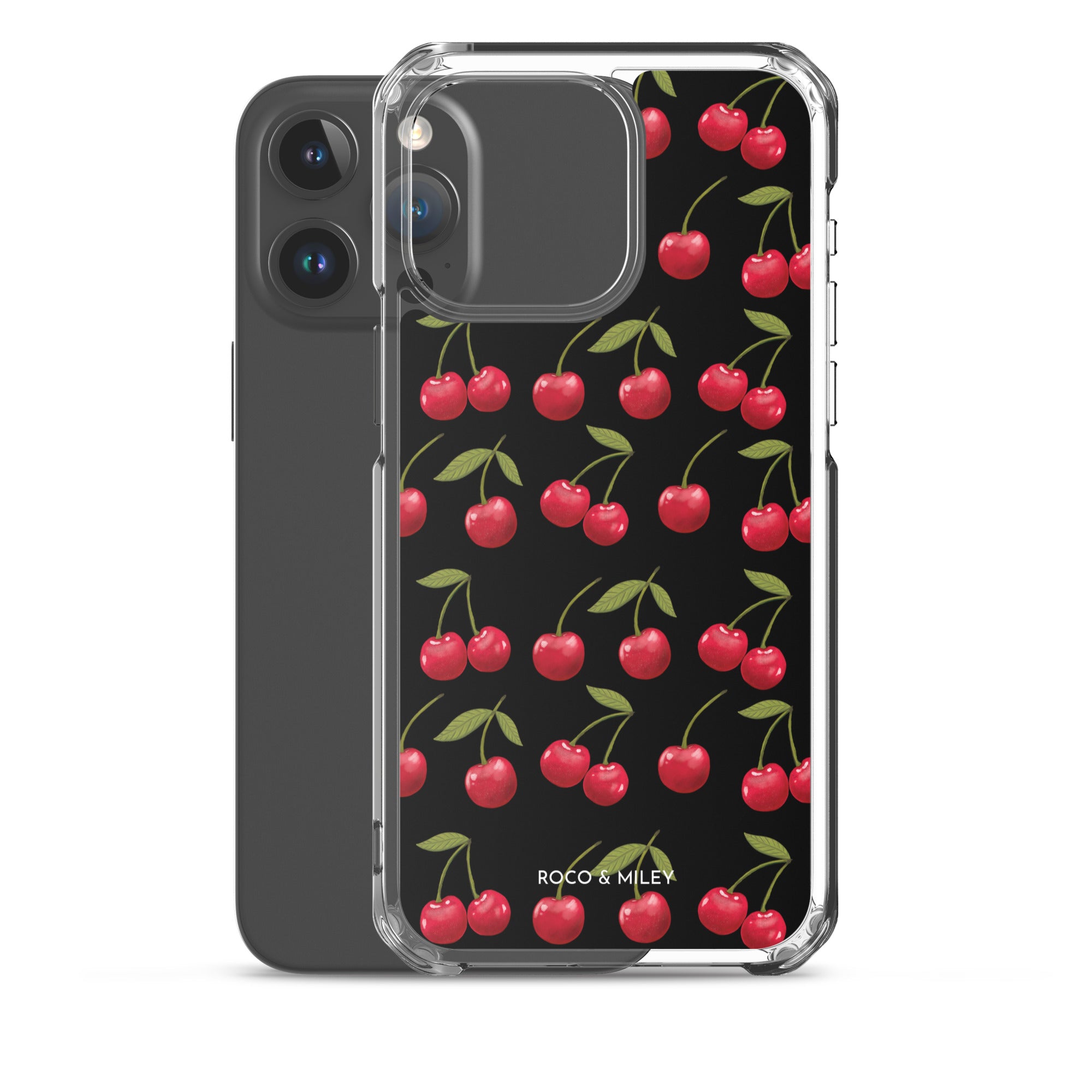 Cherry Avenue - Clear Case for iPhone