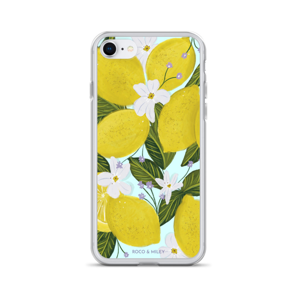 Lemon Drop - Clear Case for iPhone