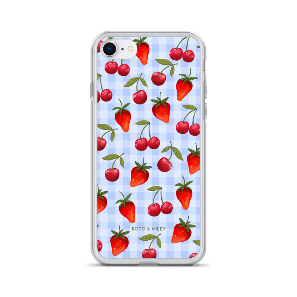 Cherries and Berries - Clear Case for iPhone