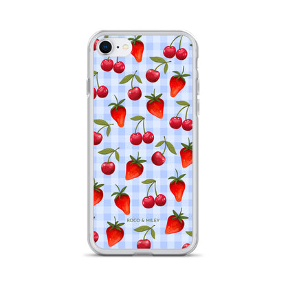 Cherries and Berries - Clear Case for iPhone