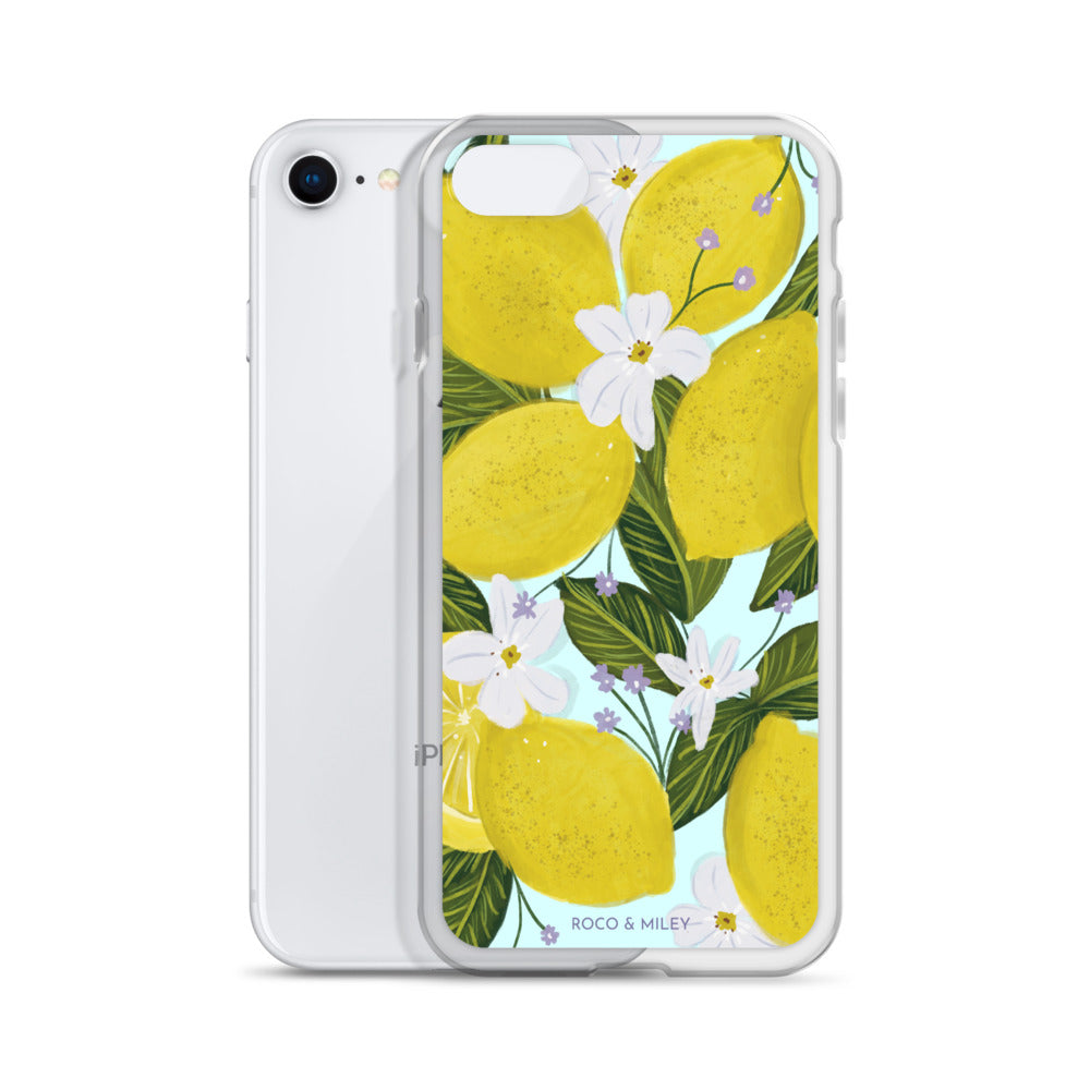 Lemon Drop - Clear Case for iPhone