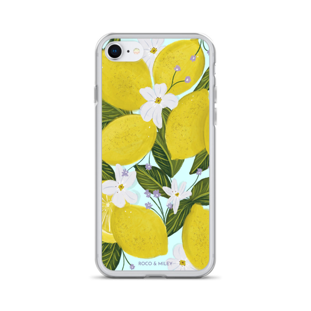 Lemon Drop - Clear Case for iPhone