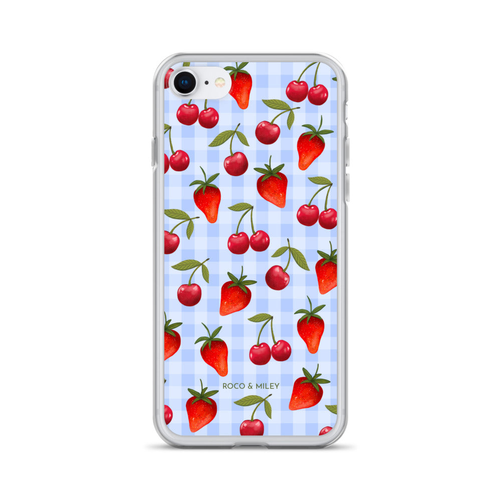 Cherries and Berries - Clear Case for iPhone