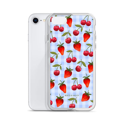 Cherries and Berries - Clear Case for iPhone