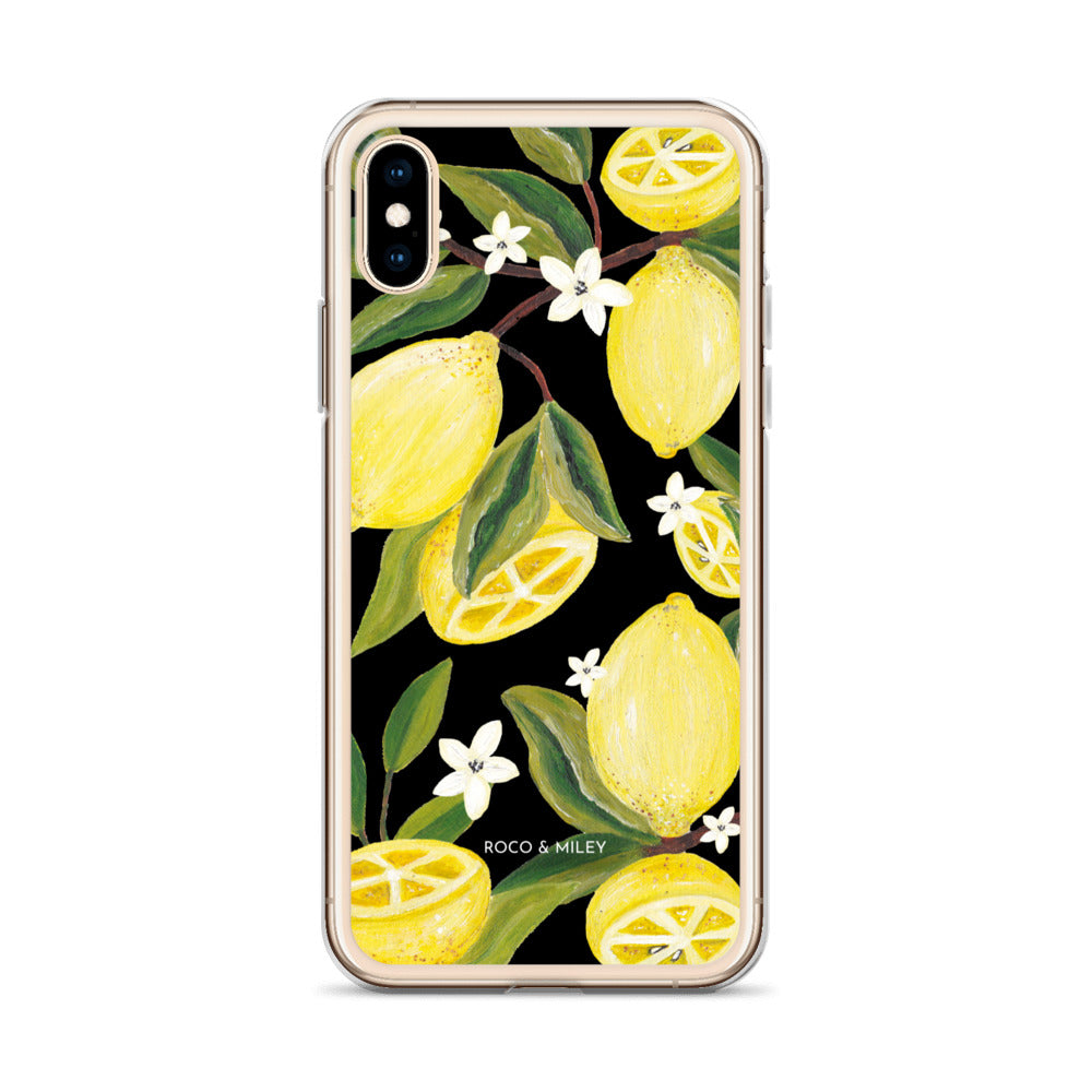 Lemon Garden - Clear Case for iPhone