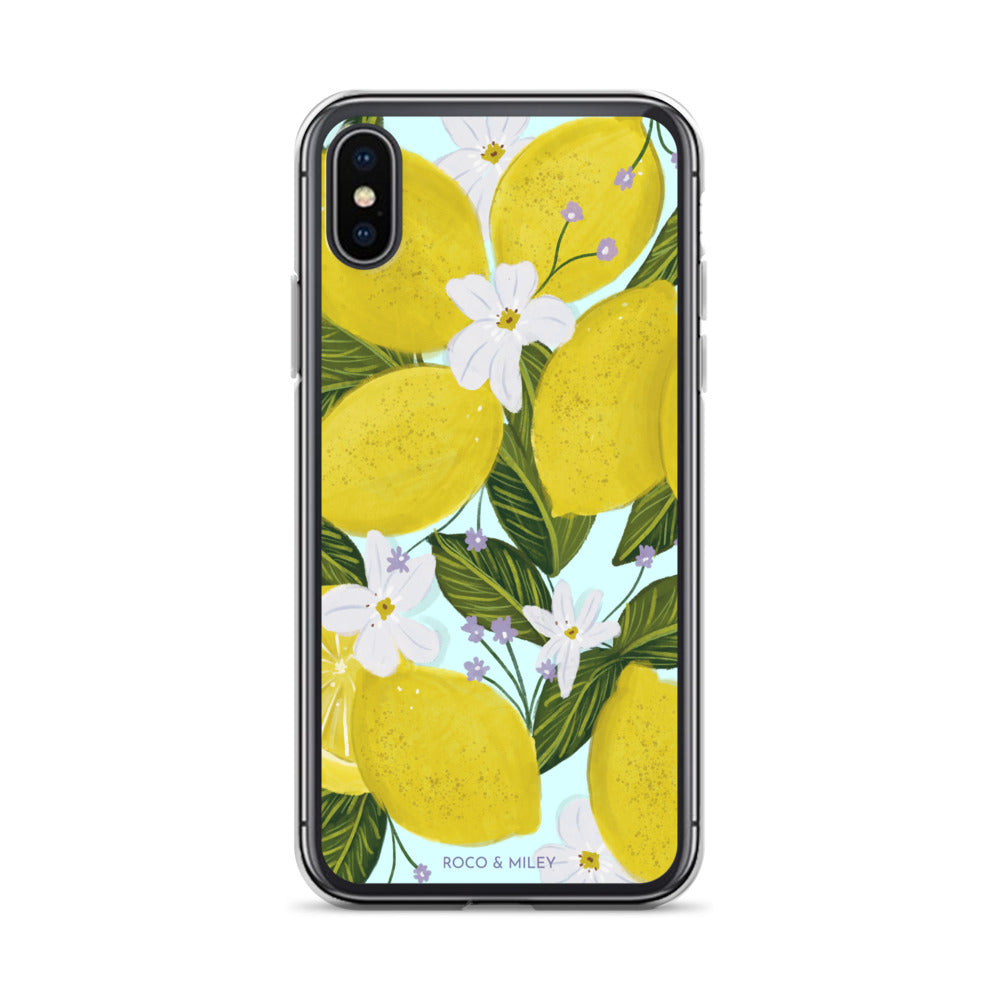 Lemon Drop - Clear Case for iPhone