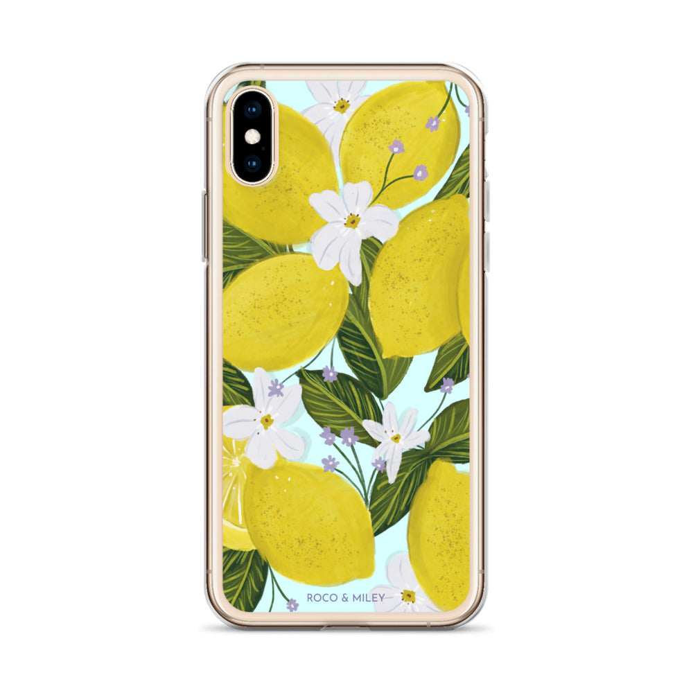 Lemon Drop - Clear Case for iPhone