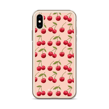 Cherry Boulevard - Clear Case for iPhone