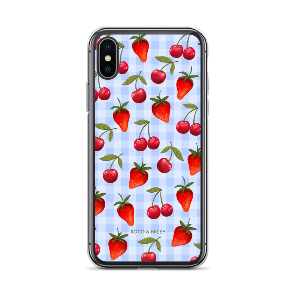 Cherries and Berries - Clear Case for iPhone