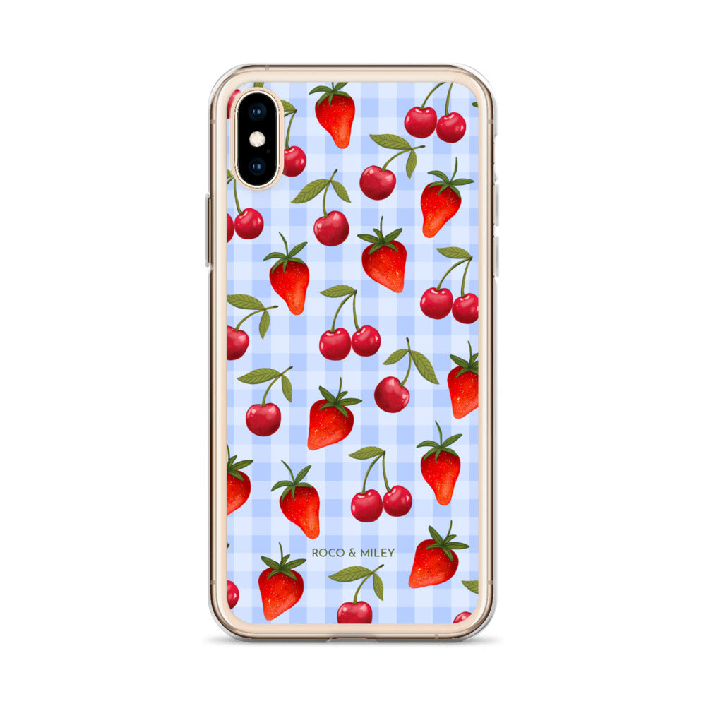 Cherries and Berries - Clear Case for iPhone