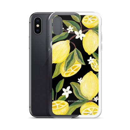 Lemon Garden - Clear Case for iPhone