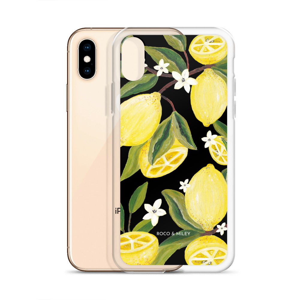 Lemon Garden - Clear Case for iPhone