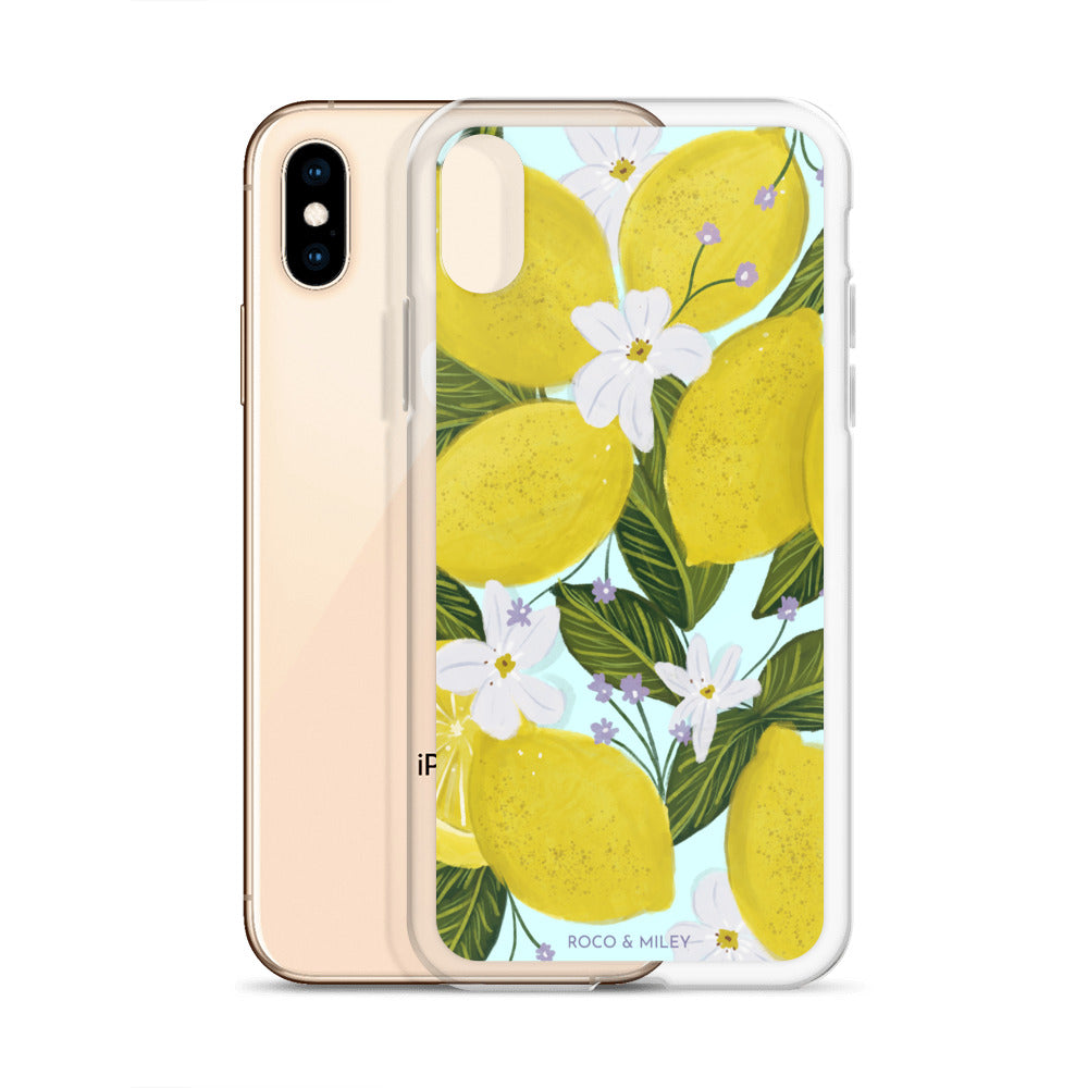 Lemon Drop - Clear Case for iPhone