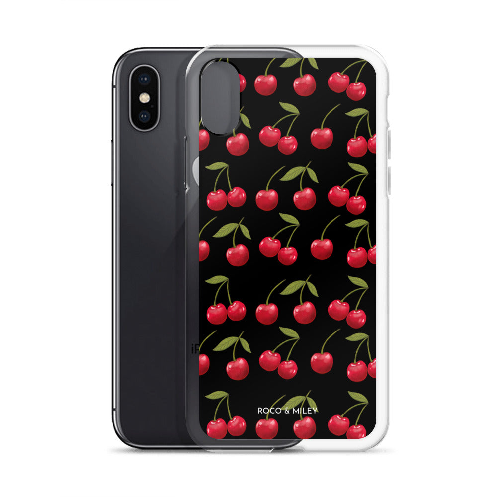 Cherry Avenue - Clear Case for iPhone