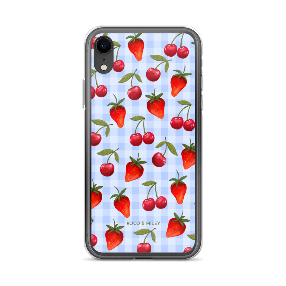 Cherries and Berries - Clear Case for iPhone