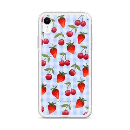 Cherries and Berries - Clear Case for iPhone