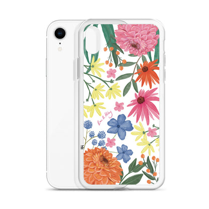 Wildflower - Clear Case for iPhone