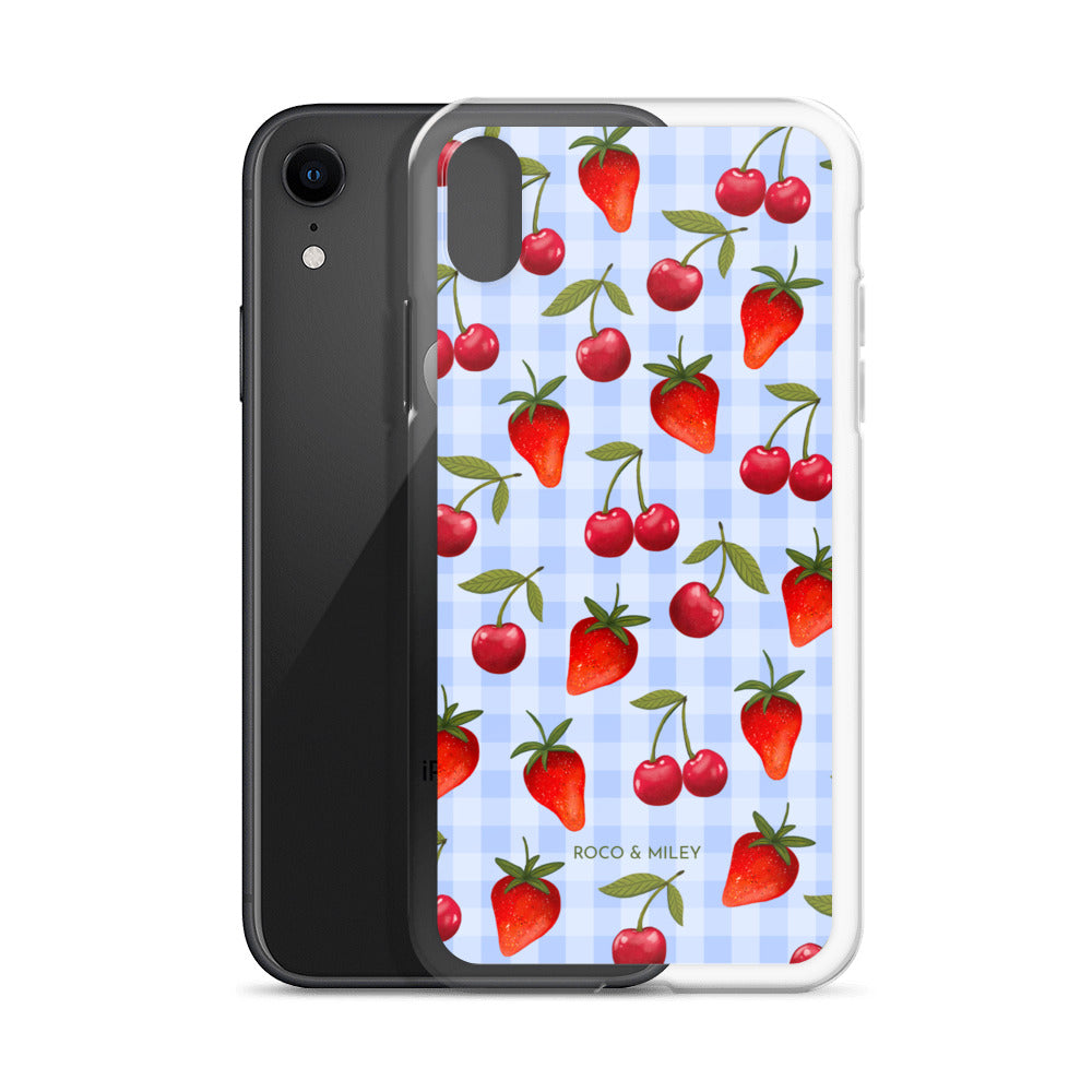 Cherries and Berries - Clear Case for iPhone