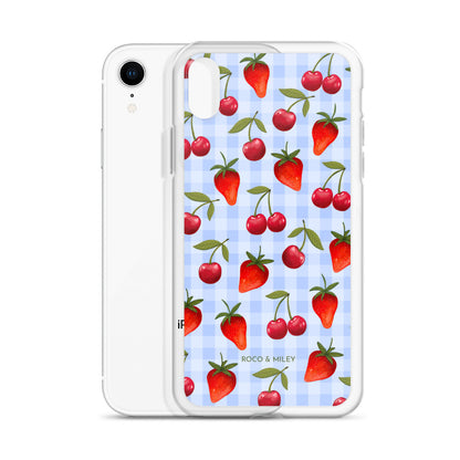 Cherries and Berries - Clear Case for iPhone