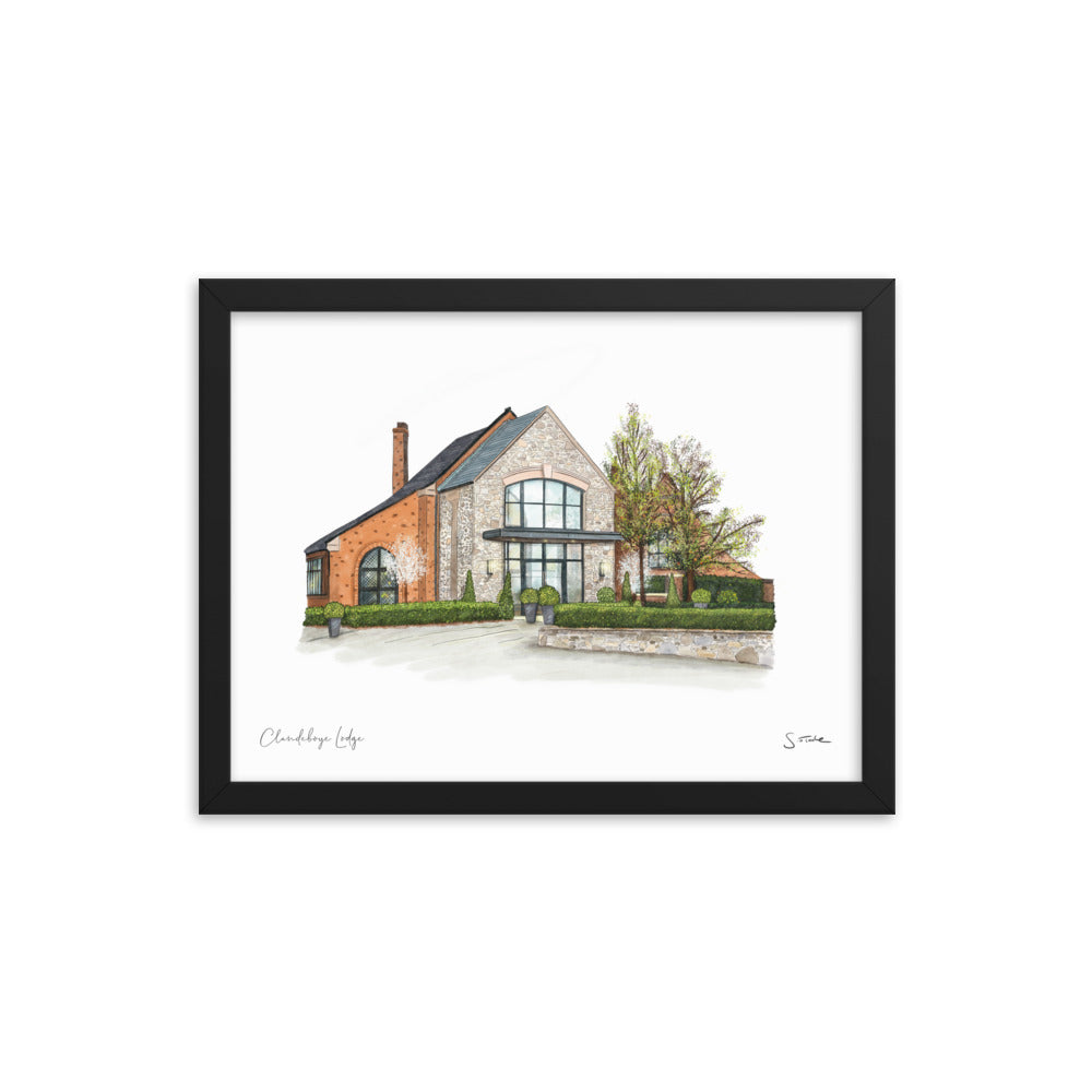 Clandeboye Lodge Hotel Framed Art Print