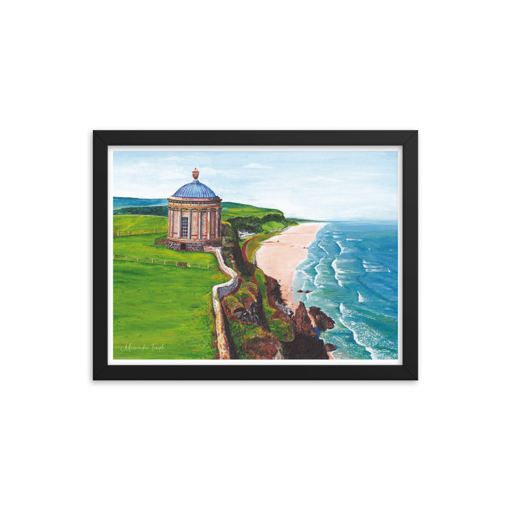 Mussenden Temple Framed Art Print